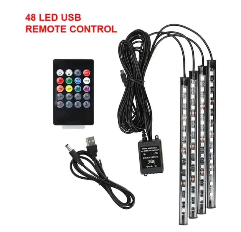 RGB LED Car Ambient Lights