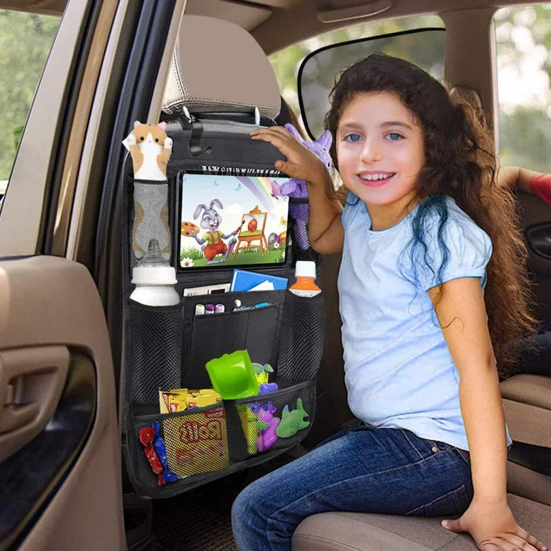 Car Backseat Organizer with Tablet Holder
