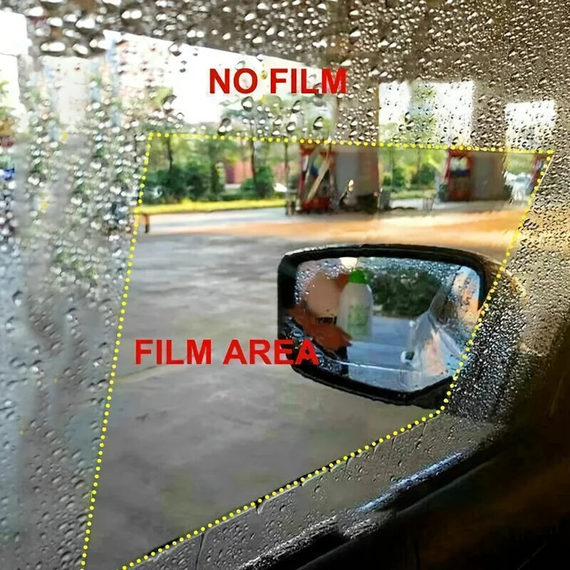 Car Mirror Anti-Fog Protective Film (4pcs)